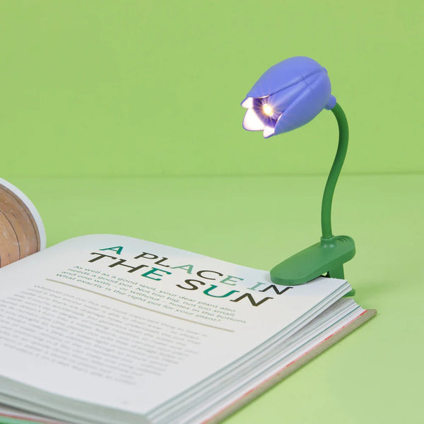 Balvi Book light,Tulip,lilac,plastic