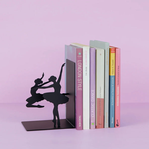 Balvi - Ballerina Bookend, Black, Metal