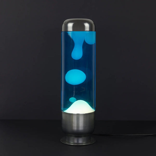Balvi Lava lamp,Capsule,blue,aluminium