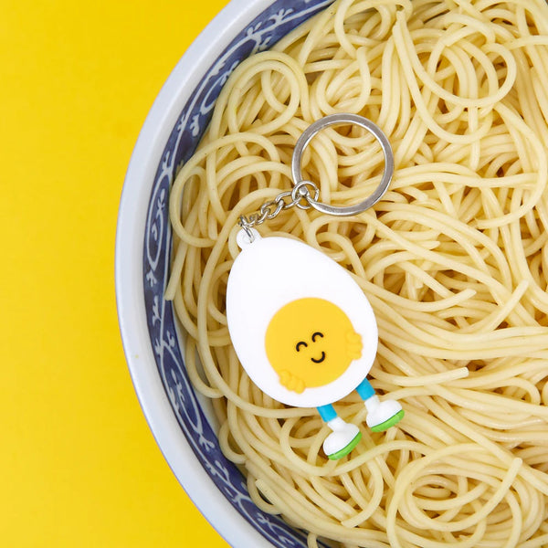 Balvi Keyring,Ramen Eggo Chan,plastic/metal