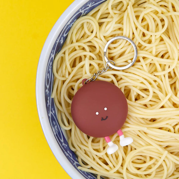 Balvi Keyring,Ramen Takeshii,plastic/metal