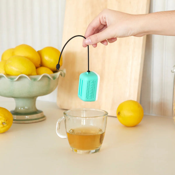 Balvi Tea infuser,ToasTEA,turquoise,silicone