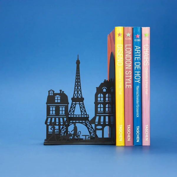 Balvi - Paris Bookend, Black, Metal