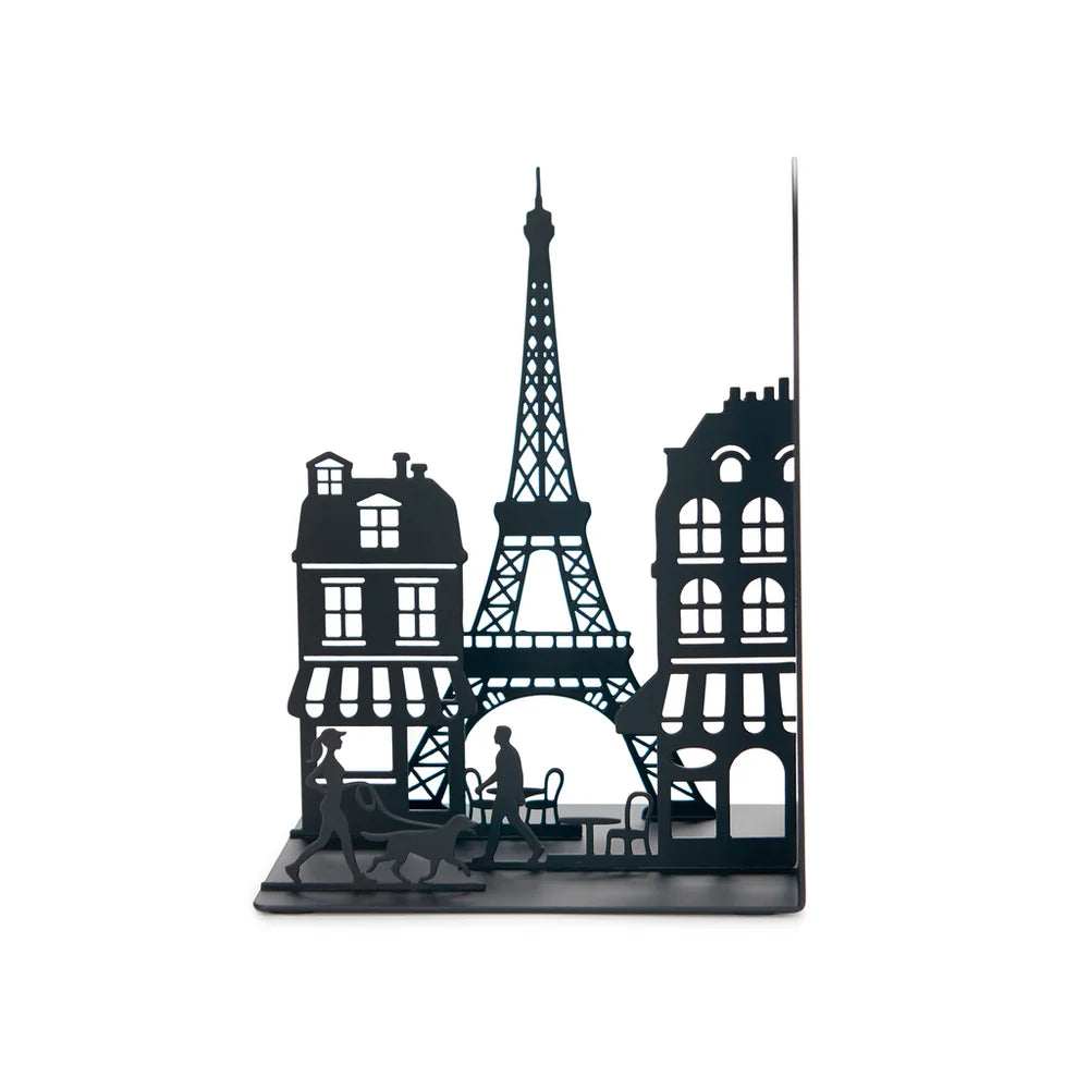 Balvi - Paris Bookend, Black, Metal