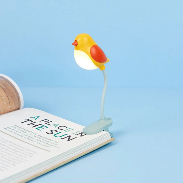 Balvi Book light,Birdie,yellow,plastic