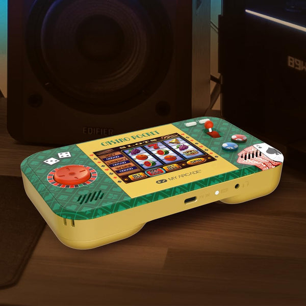 My Arcade VIDEO GAME - CASINO POCKET CASINO PORTABLE GAMING
SYSTEM