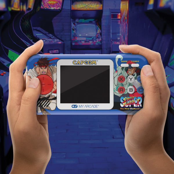 My Arcade VIDEO GAME - SUPER STREET FIGHTER II PORTABLE GAMING SYSTEM 12 GAMES IN ll