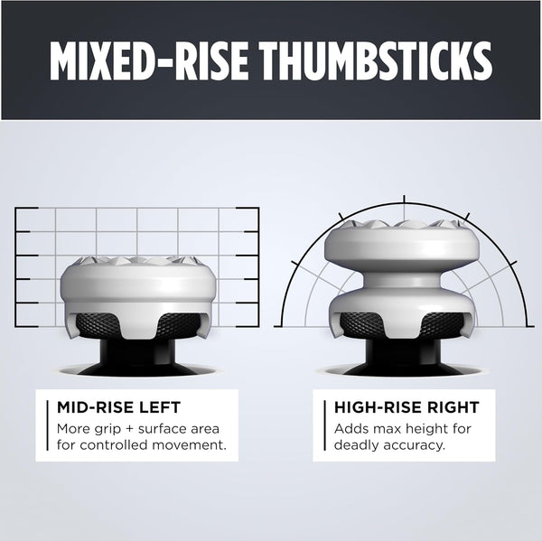 Kontrolfreek Fps Freek Galaxy White For Playstation, Performance Thumbsticks