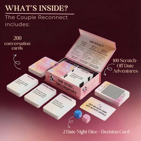 Life Sutra Couple Reconnect 3 in 1 Game Deeper Conversations