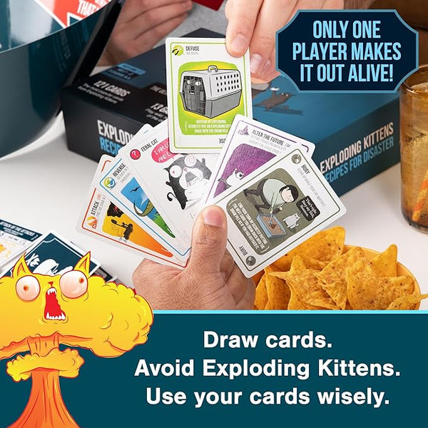 Exploding Kittens Recipes For Disaster 2-5 Players