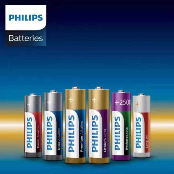 Philips Batteries Power Alkaline AAA, 2Pack