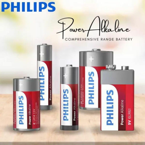 Philips Batteries Power Alkaline AAA, 2Pack