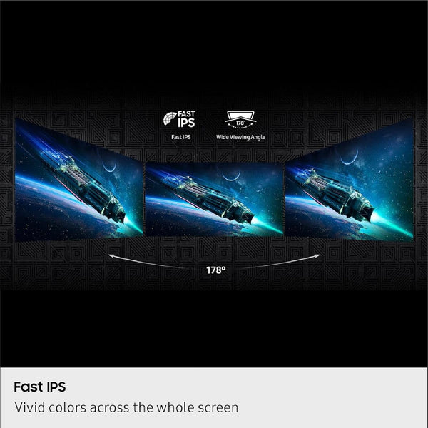 Samsung Monitor - 32" Ips 2K 180Hz 1Ms /Ergo Stand