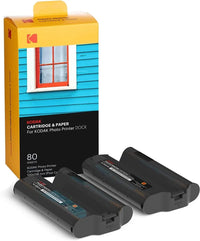Kodak 4PASS 4x6 Inch Cartridge & Paper Refill - 80 Sheets
