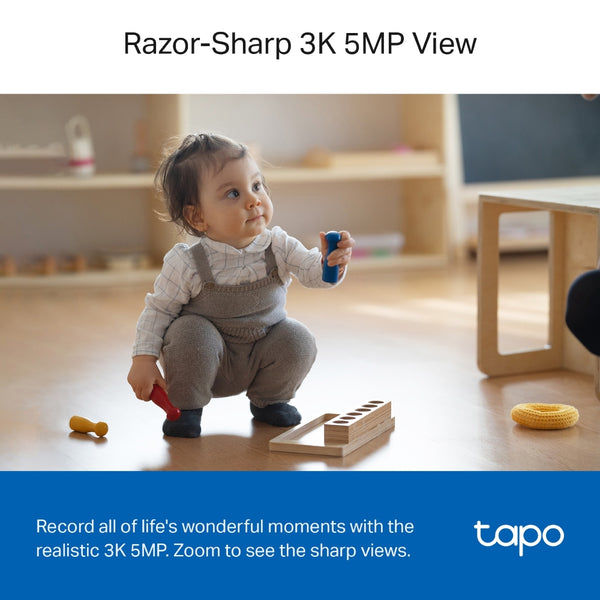 Tapo - Tc74 Pan/Tilt Ai Home Security Wi-Fi Camera