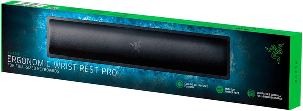 مسند معصم لوحة مفاتيح Razer Pro بجل تبريد - لدعم مكتب الألعاب
