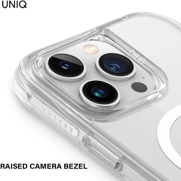 UNIQ HYBRID IPHONE 16 PRO MAGCLICK CHARGING COMBAT ACTIVE (LUMINOUS) - LUME-WHITE
