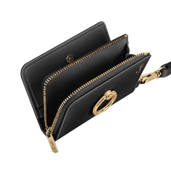 Uniq Magnetic Wallet - Slim Card Holder Accessory - Ebony
