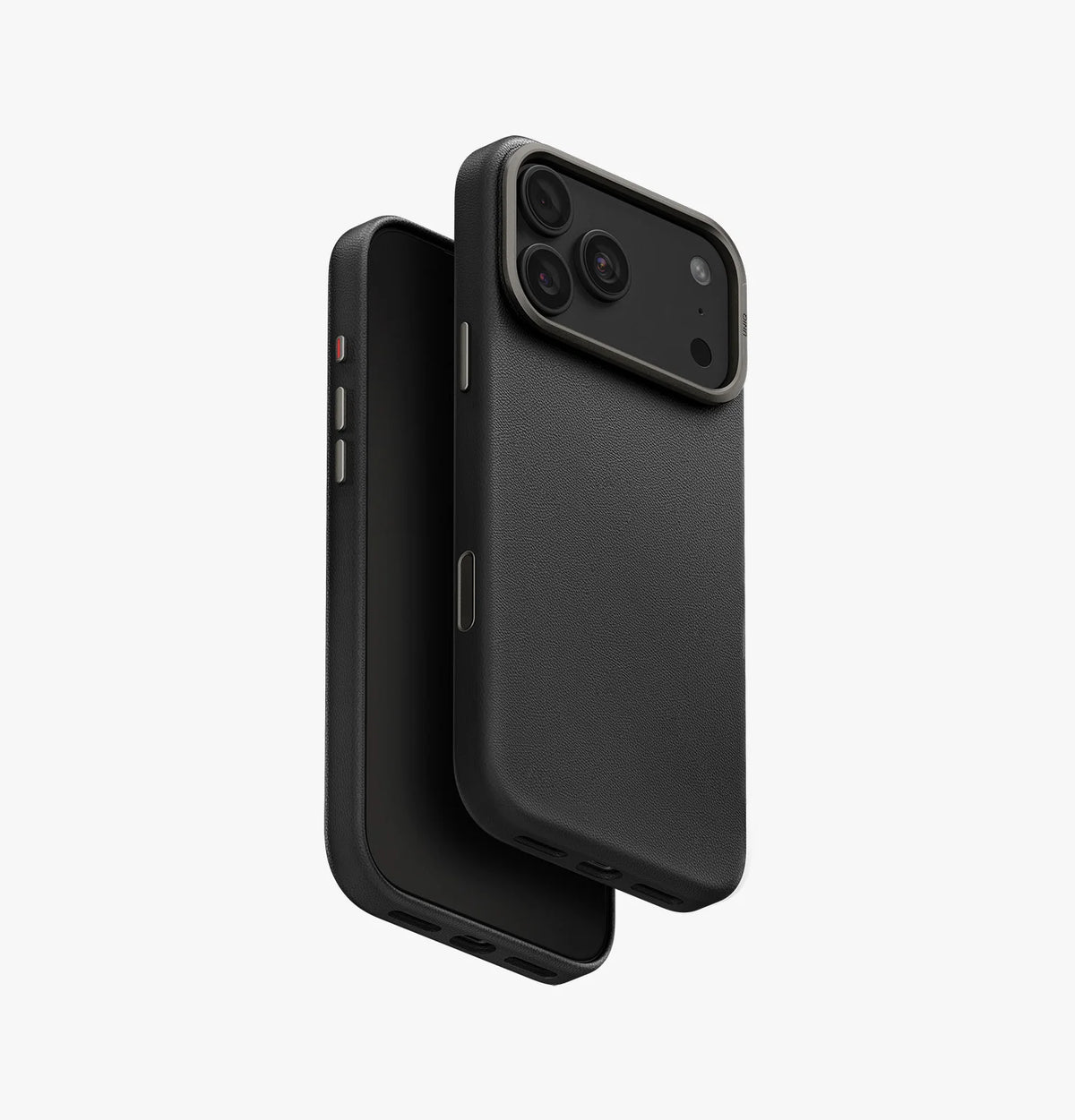 UNIQ Lyden iPhone 18 Pro Max Case, Verda Vegan Leather, MagSafe Compatible, Aluminium Camera Bezel