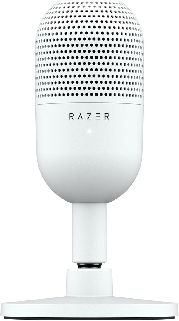 Razer Seiren V3 Mini White - ميكروفون مدمج للبث المباشر