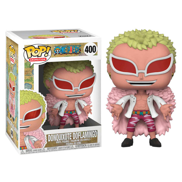Funko Pop Animation One Piece Donquixote Doflamingo #400 Vinyl Figure, 3.75 in