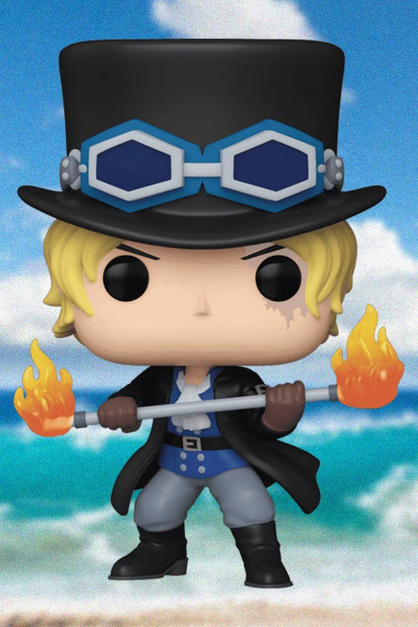 Funko Pop Animation One Piece Sabo #922 Revolutionary Army Figure, 4.5 in