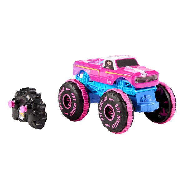 Hot Wheels Monster Trucks RC Barbie 1:24 - Remote Control Toy Truck
