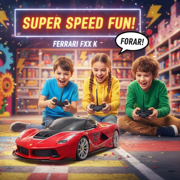 Maisto - 1:14 RC - FXX K (2.4Ghz, 3.2V, 360Mah, Usb Charger) Full Function RC, 35M Control Range, Lithium Bat Included, Pistol Controller