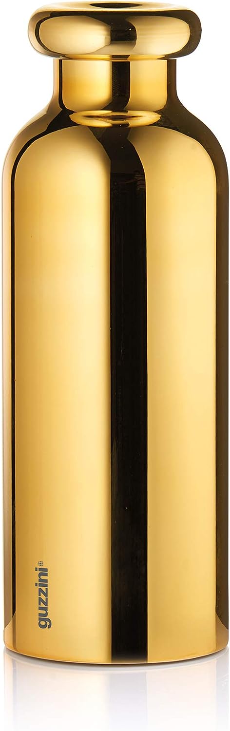 Guzzini Thermal Travel Bottle 500ml Gold