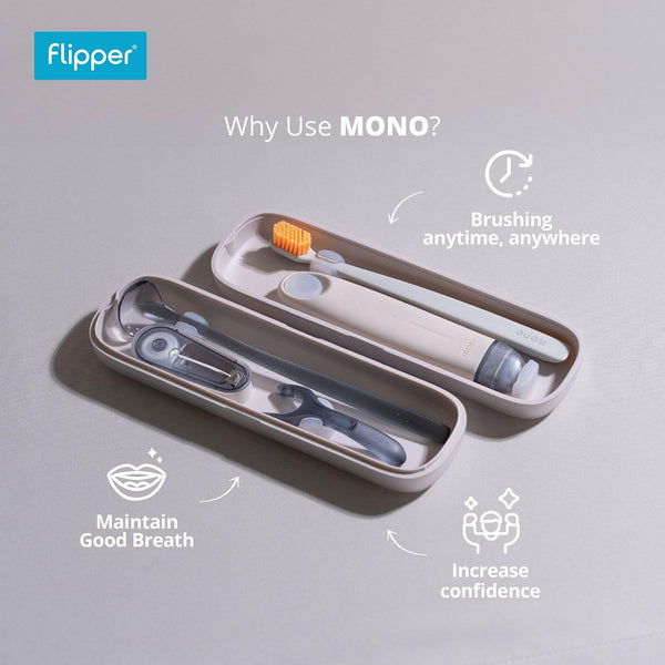 Flipper - Oral Care Kit Flp Mono / Harbor Gray