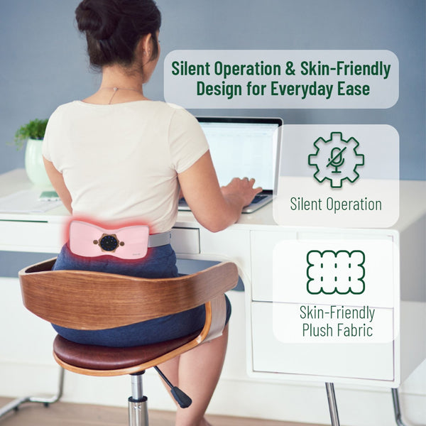 Green Lion Flora Heat Menstrual Heating Pad - Pink