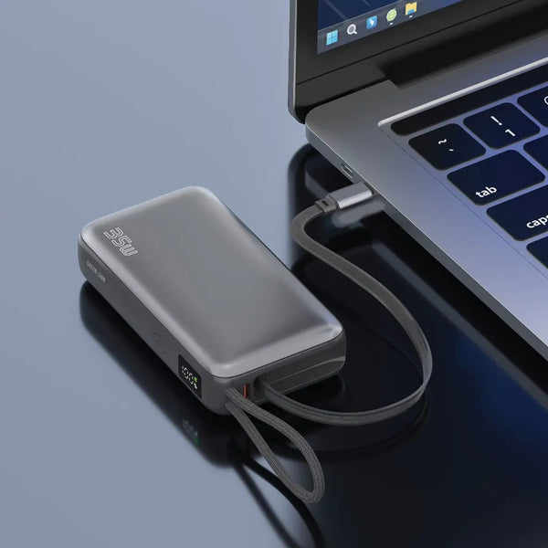 Green Lion Dakar 10000Mah Power Bank PD 35W - Grey
