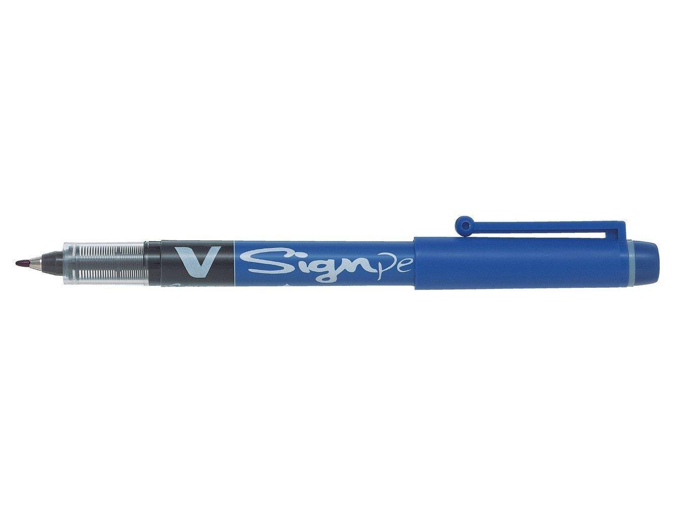 Pilot Sign Pen V Type Blue