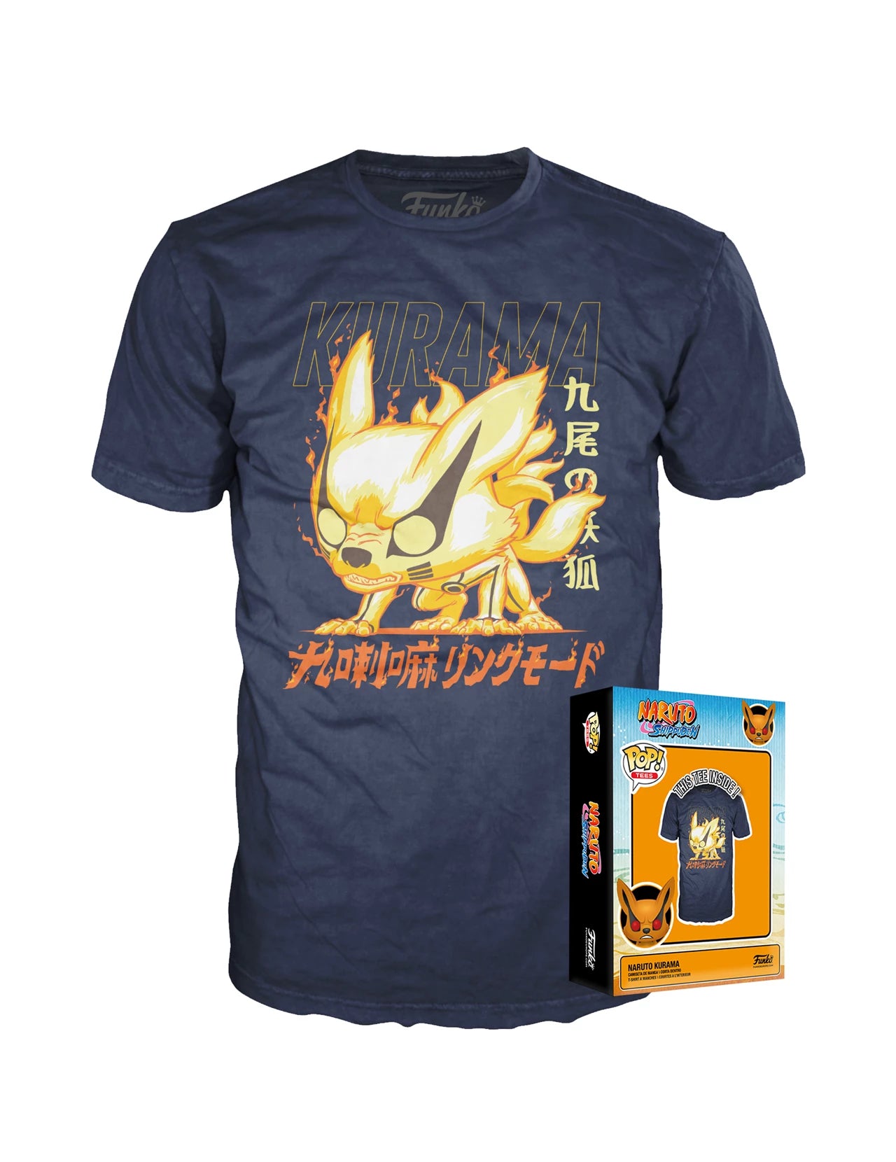 Funko Boxed Tee: Naruto - Kurama (Xl)