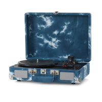 Crosley Cruiser Plus Portable Turntable - Bluetooth In and Out - Indigo
