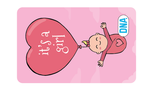 It's a Girl Physical Gift Card