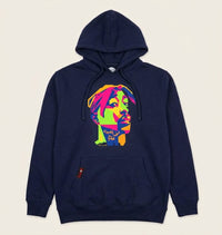 Korts - Hoodie كل العيون عليا - Navy Blue - L