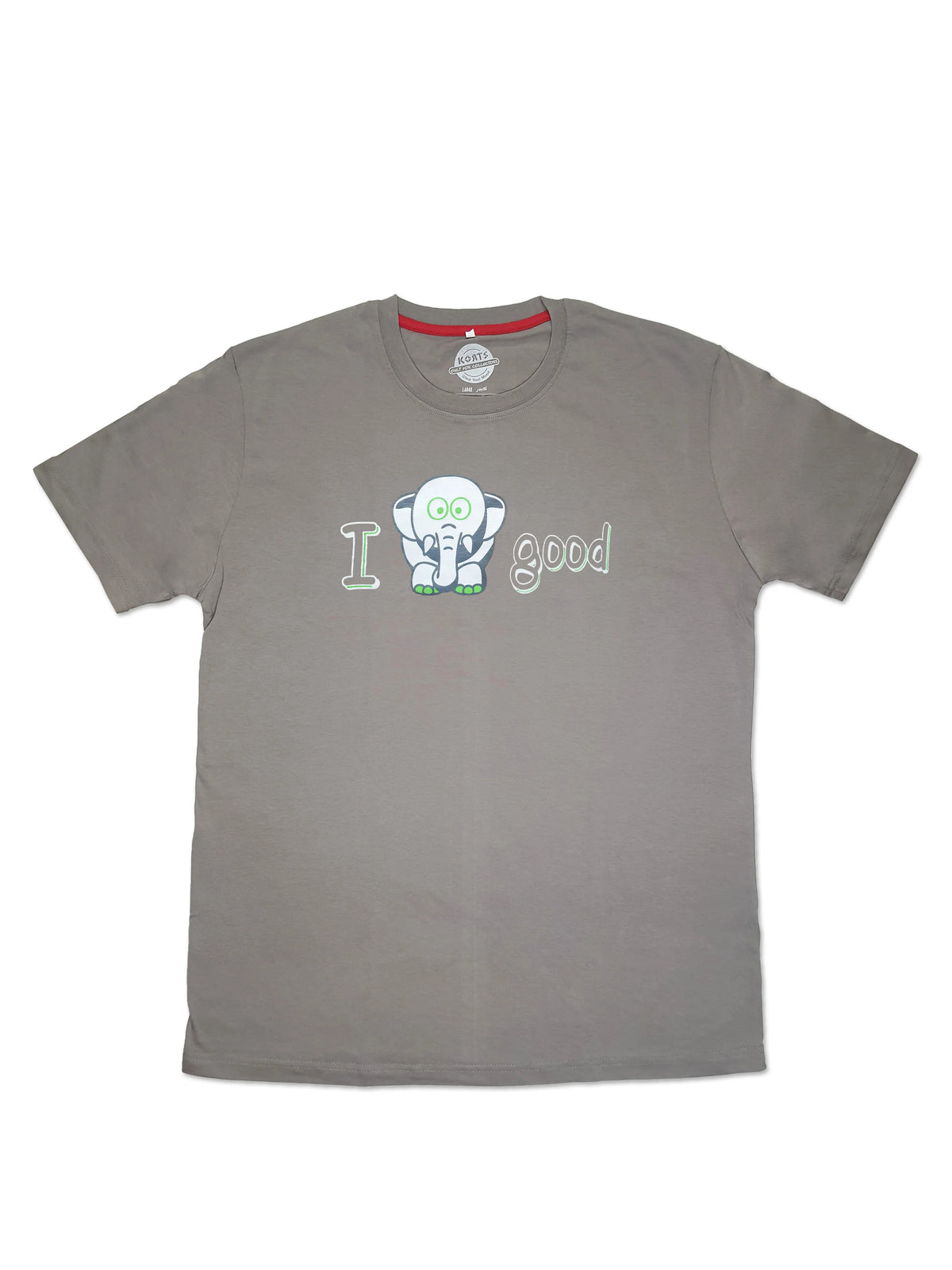 Korts - T-Shirt I feel good GRAY - M
