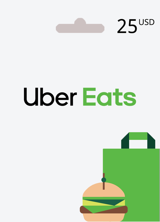 Uber Eats USD 25 (US)