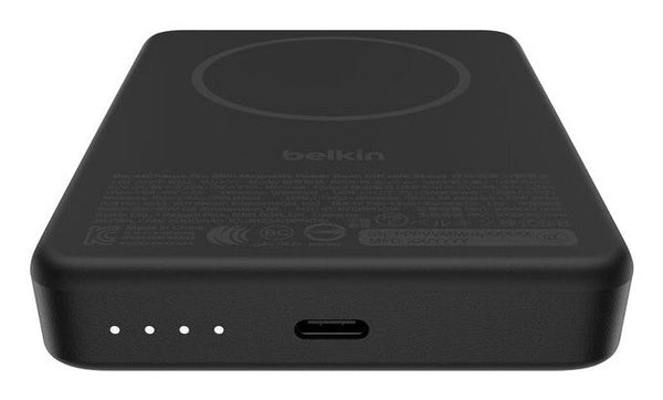 Belkin BoostCharge Slim Magnetic Power Bank 10K Qi2 - Wireless Charger - Black