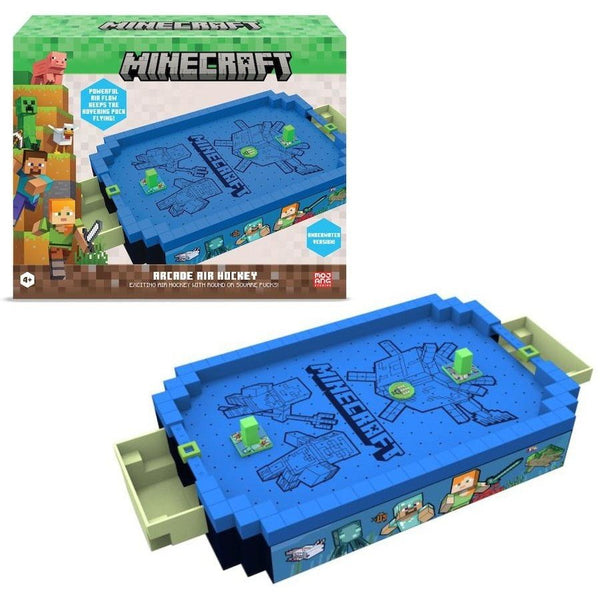 Ambassador Minecraft Air Hockey Premium Underwater - Arcade Table Game