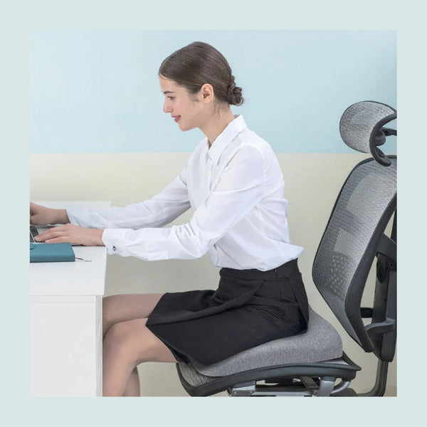 ARMN Pedic Memory Foam Seat and Back Cushion - Chair Support