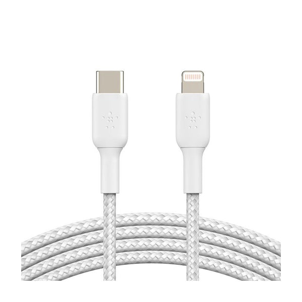 Belkin - BoostCharge Pro Braided USB-C to Lightning Cable (1m / CAA004BT1Mwh)