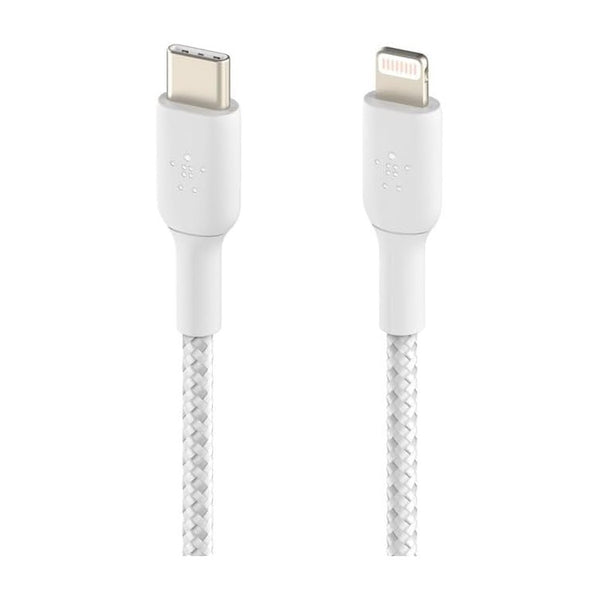 Belkin - USB-C to Lightning Cable 1M CAA003bt1MWH