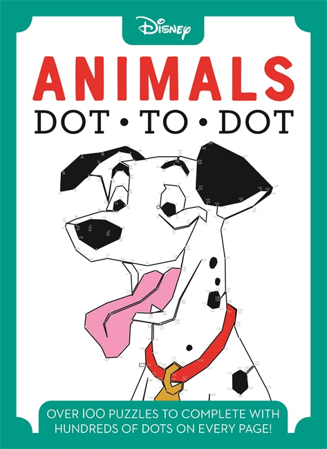 Disney Dot-to-Dot Animals, Activity Book for Kids