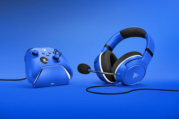 حزمة Razer Essential Duo لجهاز Xbox باللون الأزرق - مجموعة ملحقات الألعاب