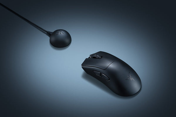 ماوس الألعاب اللاسلكي Razer DeathAdder V4 Pro باللون الأسود - خفيف الوزن