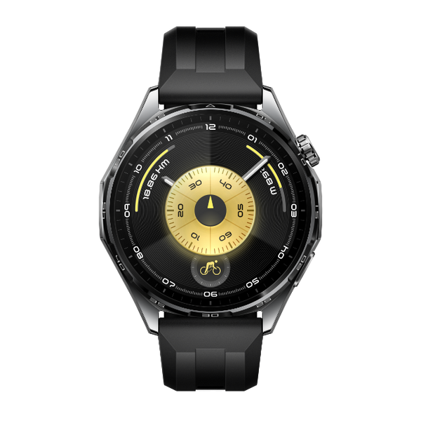Huawei Watch GT 6 46mm Smartwatch, 1.47 inch AMOLED, GPS, Up to 21 Days Battery, Black