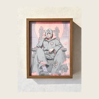 Itachi Lightning Frame - Anime Light Up Wall Decor