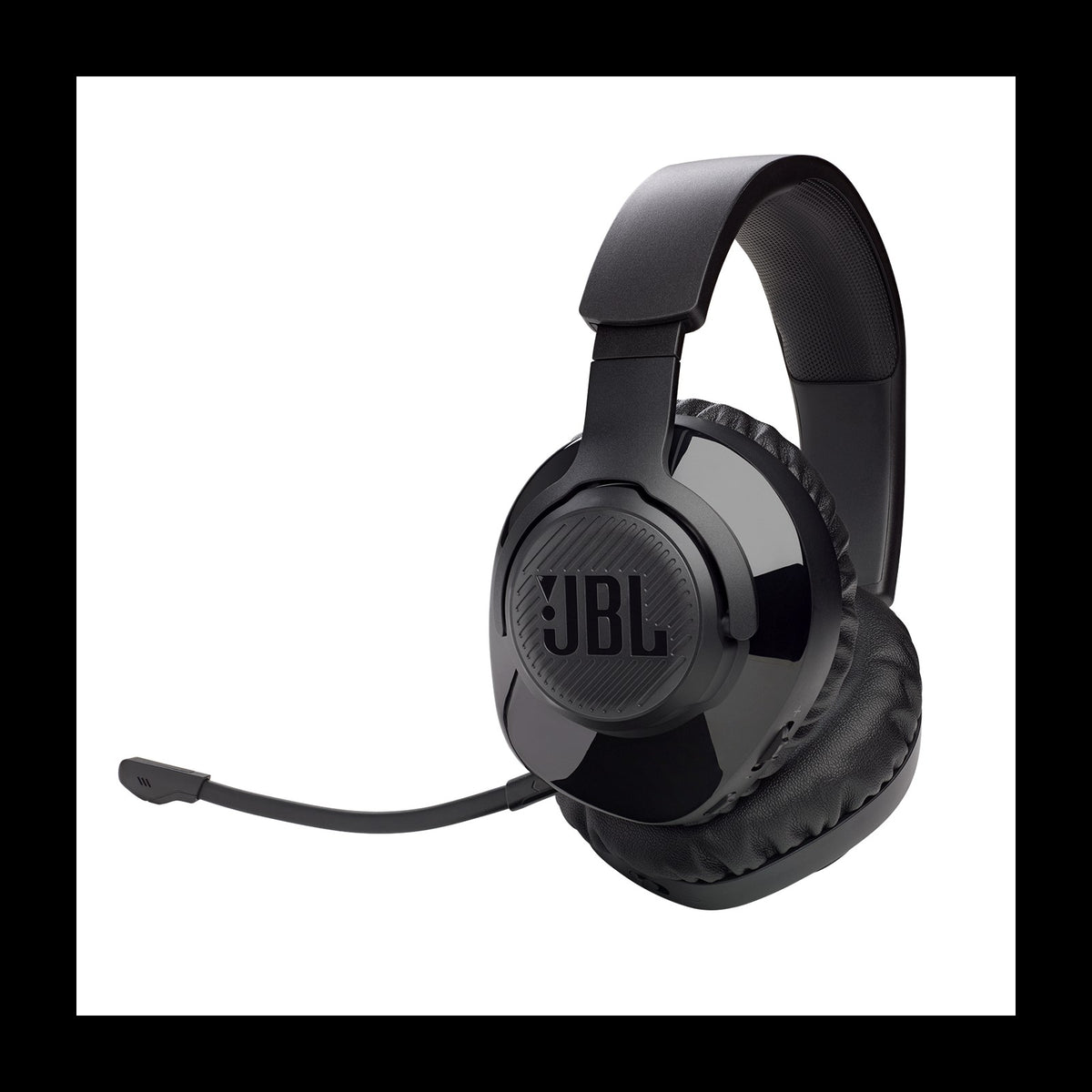 JBL Quantum 350 Wireless Gaming Headset, 2.4 GHz Lossless, Detachable Boom Mic, 22 Hour Battery, Black